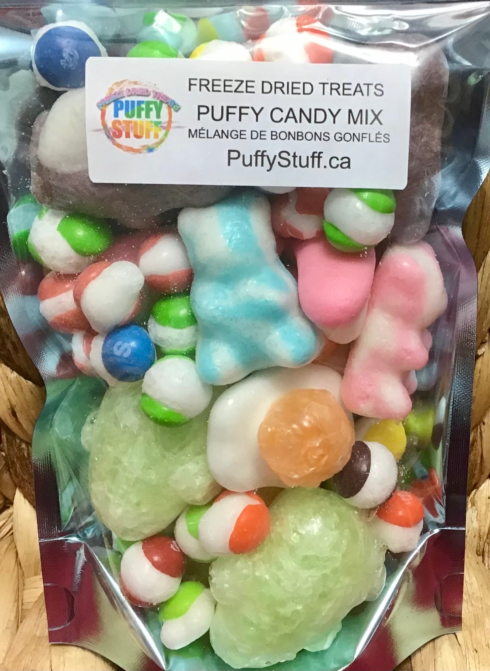 Freeze Dried Puffy Candy Mix Puffy Stuff Freeze Dried Treats