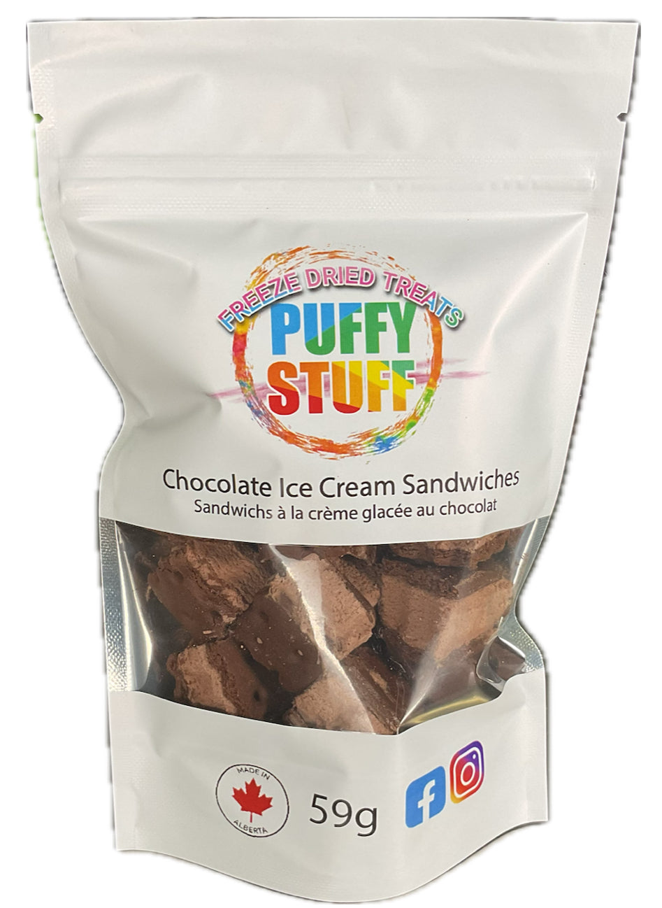 *50 Off! Freeze Dried Chocolate Ice Cream Sandwiches