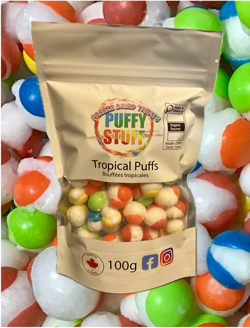 12 X Tropical Puffs - Wholesale/Corporate Box