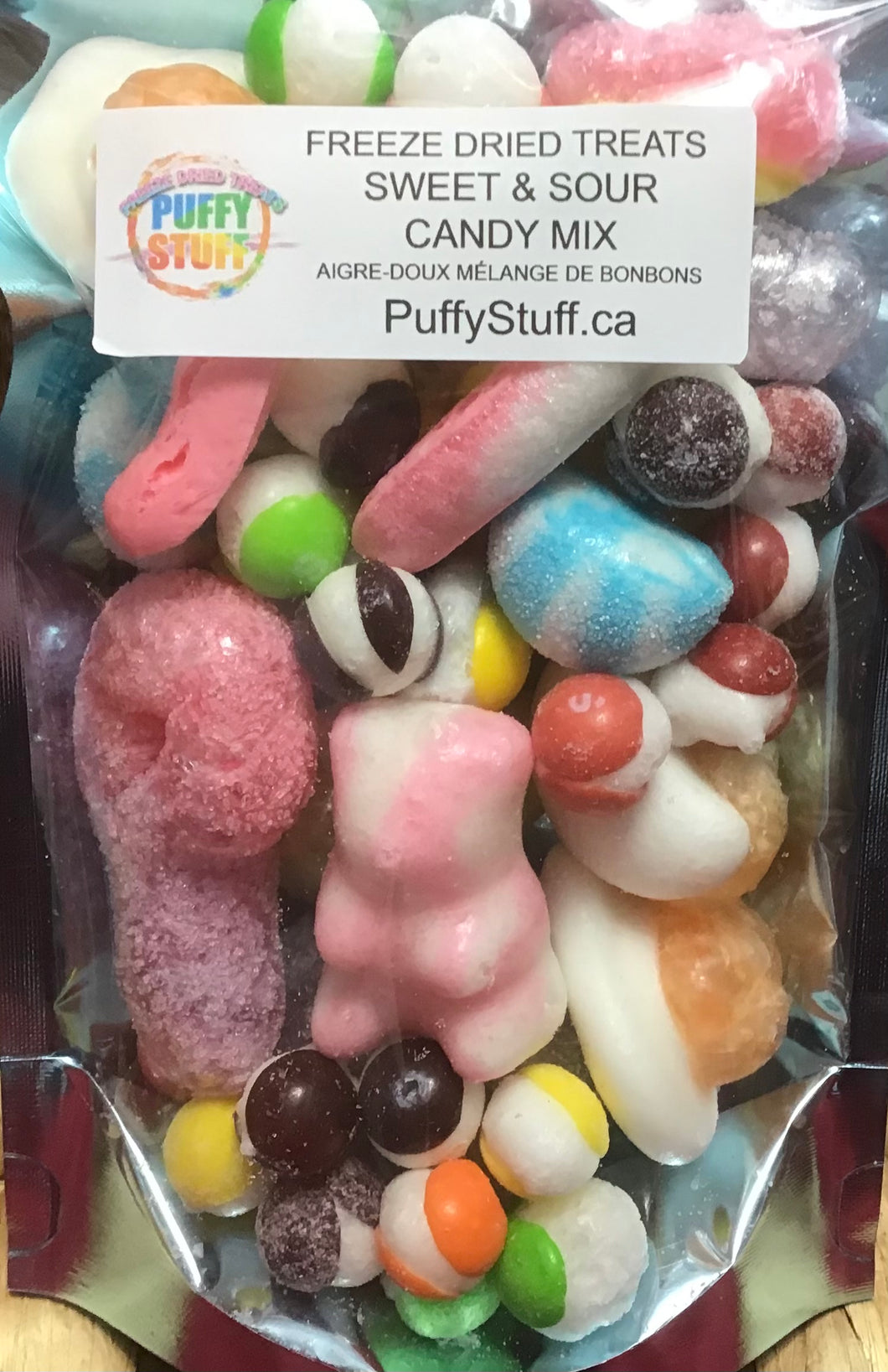 Freeze Dried Sweet & Sour Candy Mix